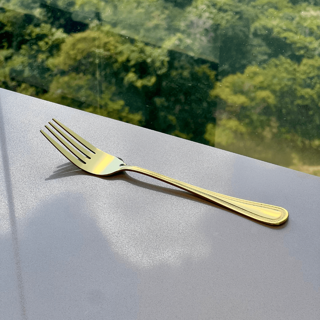 Faqueiro 24 Peças Sicilia em Aço Inox Dourado