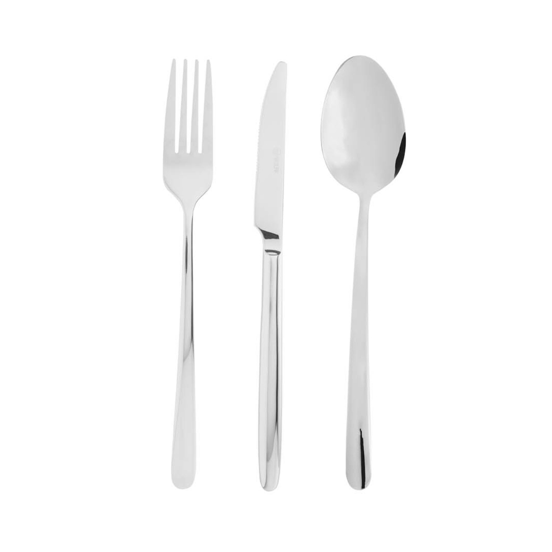 Faqueiro Aço Inox com Caixa Viena 101 Peças