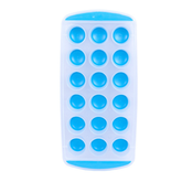 Forma para 18 Cubos de Gelo Redondo Azul
