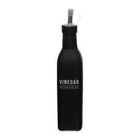 Galheteiro para Vinagre de Vidro Manhattan Preto 300ml