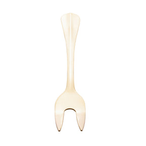 Garfo para Assado Positano em Aço Inox Dourado 28cm