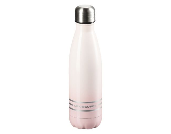 Garrafa de Hidratação em Aço Inox Shell Pink 500ml Le Creuset