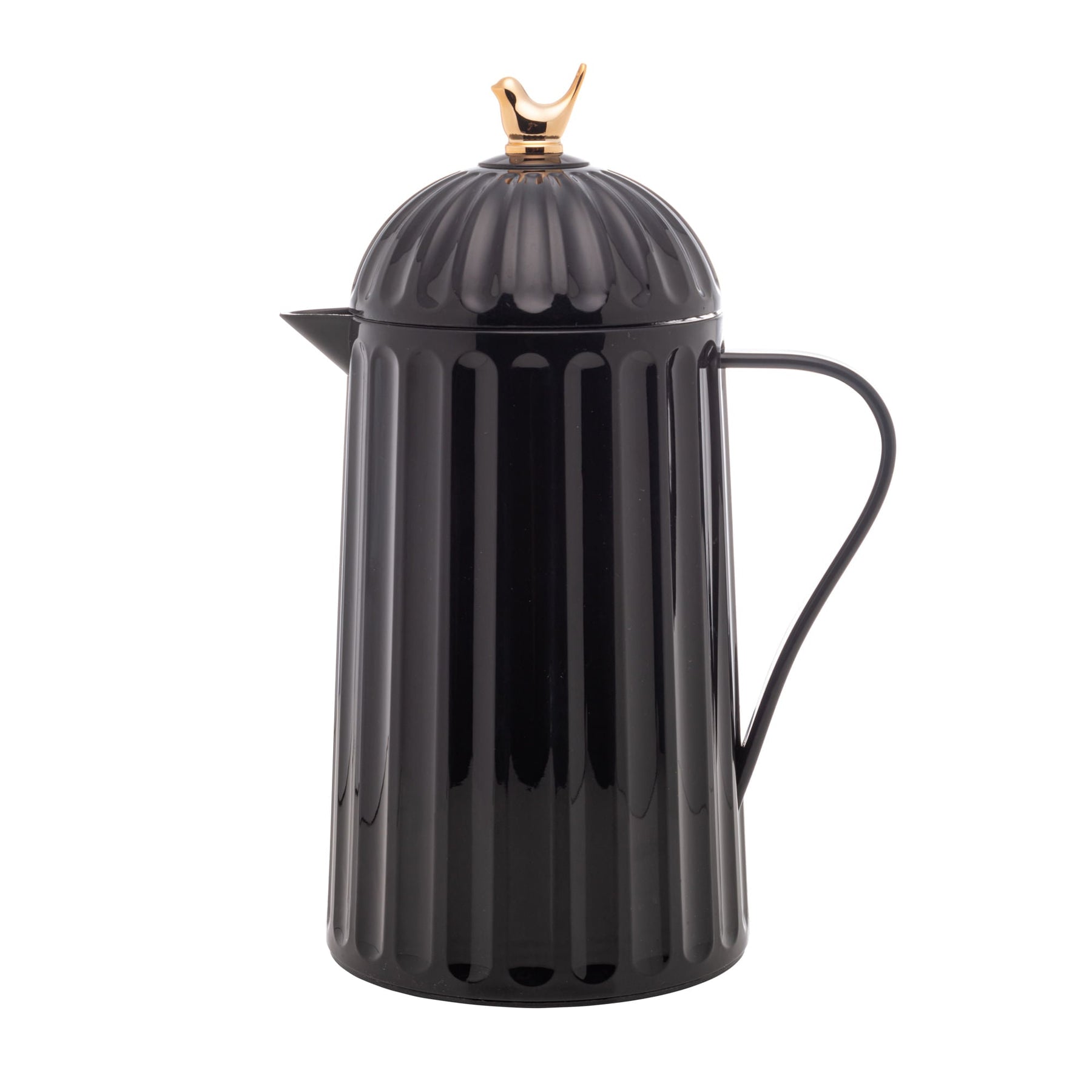 Garrafa Térmica de Plástico Bird Preta 600ml