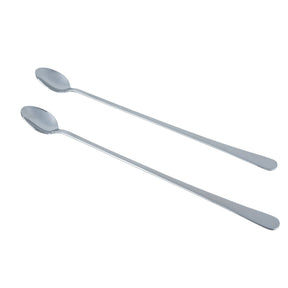 Jogo 2 Colheres Aço Inox Bailarina Cromado 30cm