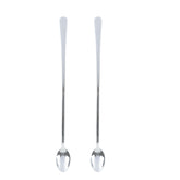 Jogo 2 Colheres Aço Inox Bailarina Cromado 30cm