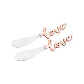 Jogo 2 Espátulas Love Zamac 13cm