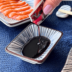 Jogo 2 Porta Shoyu de Porcelana Koji 9cm