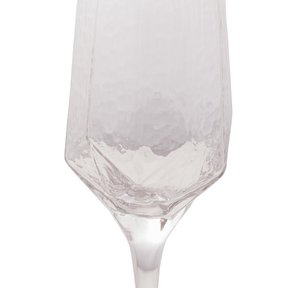 Jogo 2 Taças para Champanhe em Cristal de Chumbo com Borda Dourada 300ml