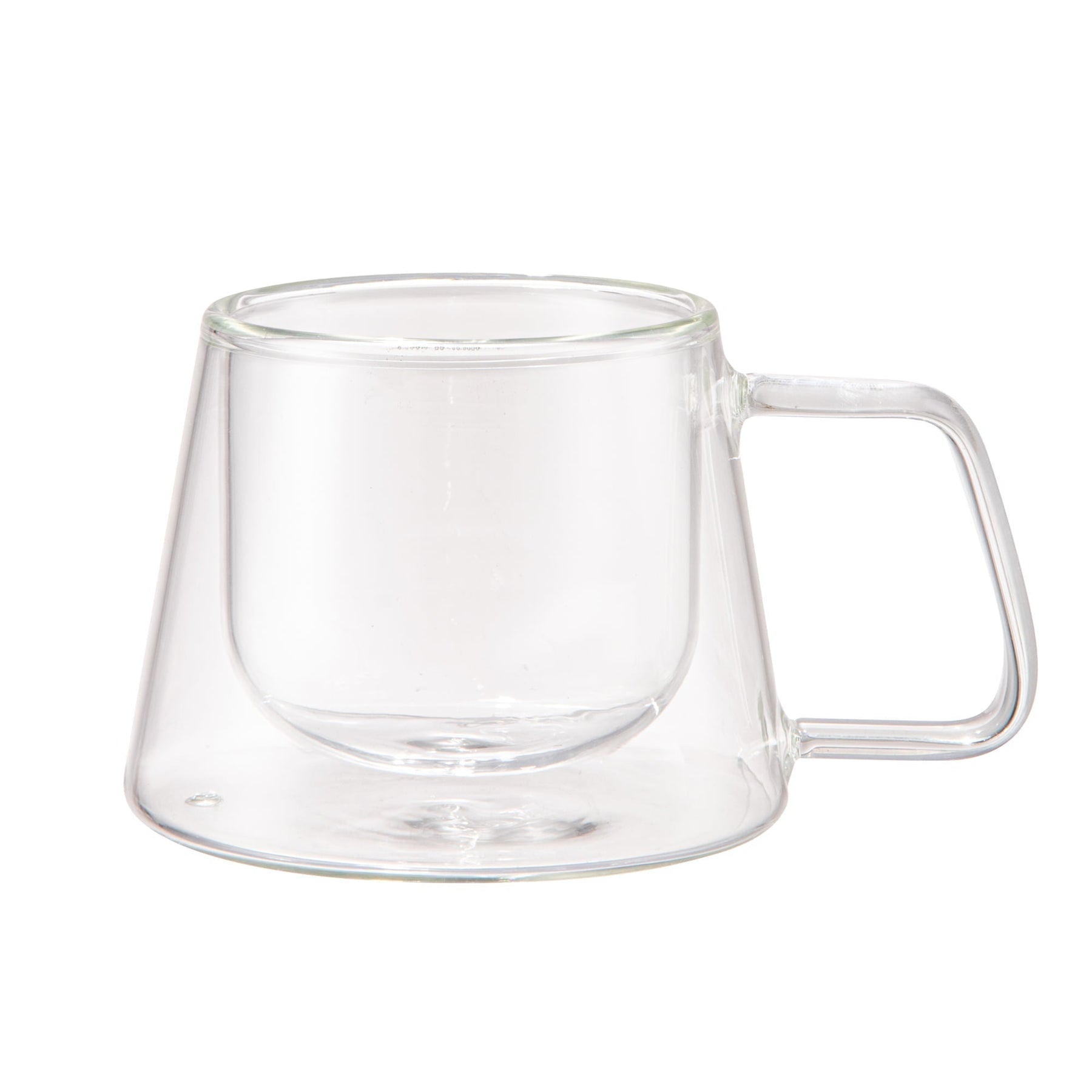 Jogo 2 Xícaras para Café e Chá Parede Dupla Vidro Borossilicato 180ml