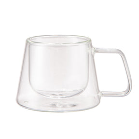Jogo 2 Xícaras para Café e Chá Parede Dupla Vidro Borossilicato 180ml