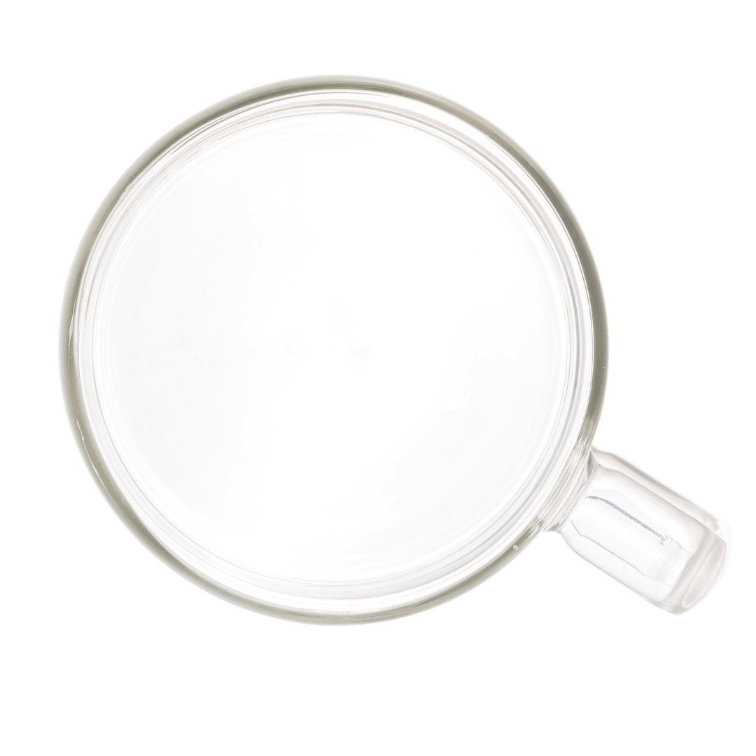 Jogo 2 Xícaras para Café Parede Dupla Vidro Borossilicato 300ml