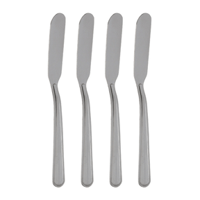 Jogo 4 Espatulas para Aperitivos de Inox 15cm