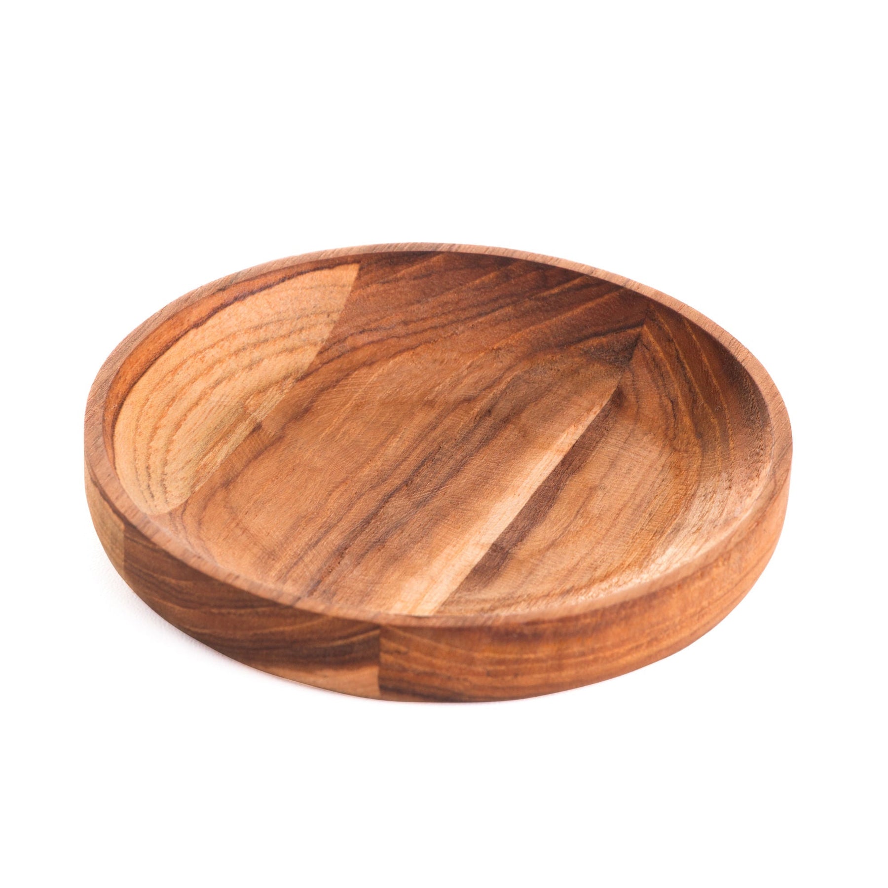 Jogo 4 Porta Copos Madeira Teca 11cm