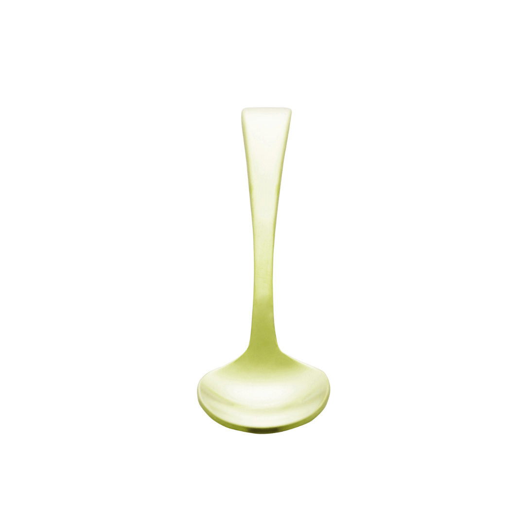 Jogo 6 Colheres para Café Berna Aço Inox Champanhe Fosco