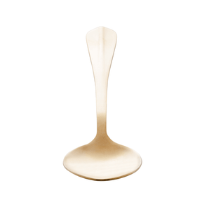 Jogo 6 Colheres Positano Dourada 18cm