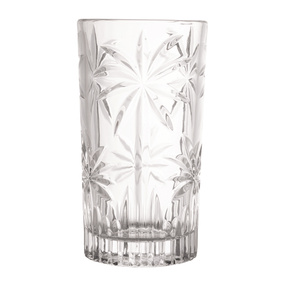 Jogo 6 Copos Altos Cristal de Chumbo Palm Tree 360ml