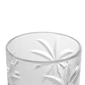 Jogo 6 Copos Altos Cristal de Chumbo Palm Tree 360ml