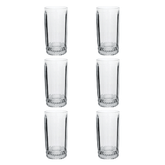 Jogo 6 Copos Altos em Vidro 360ml 15cm