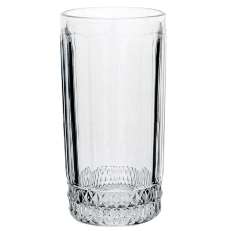 Jogo 6 Copos Altos em Vidro 360ml 15cm