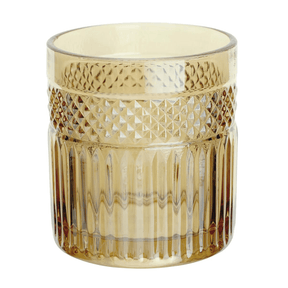 Jogo 6 Copos Baixos Whisky Palace em Vidro Âmbar Luster 330ml