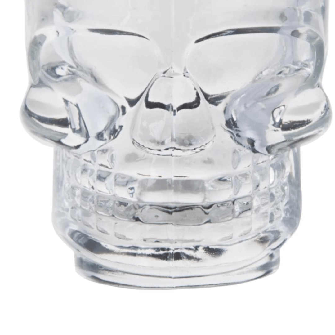 Jogo 6 Copos para Shot em Vidro Skull Mug 50ml