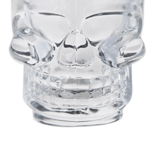 Jogo 6 Copos para Shot em Vidro Skull Mug 50ml