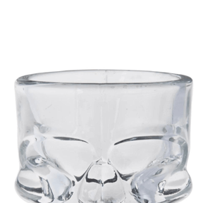 Jogo 6 Copos para Shot em Vidro Skull Mug 50ml
