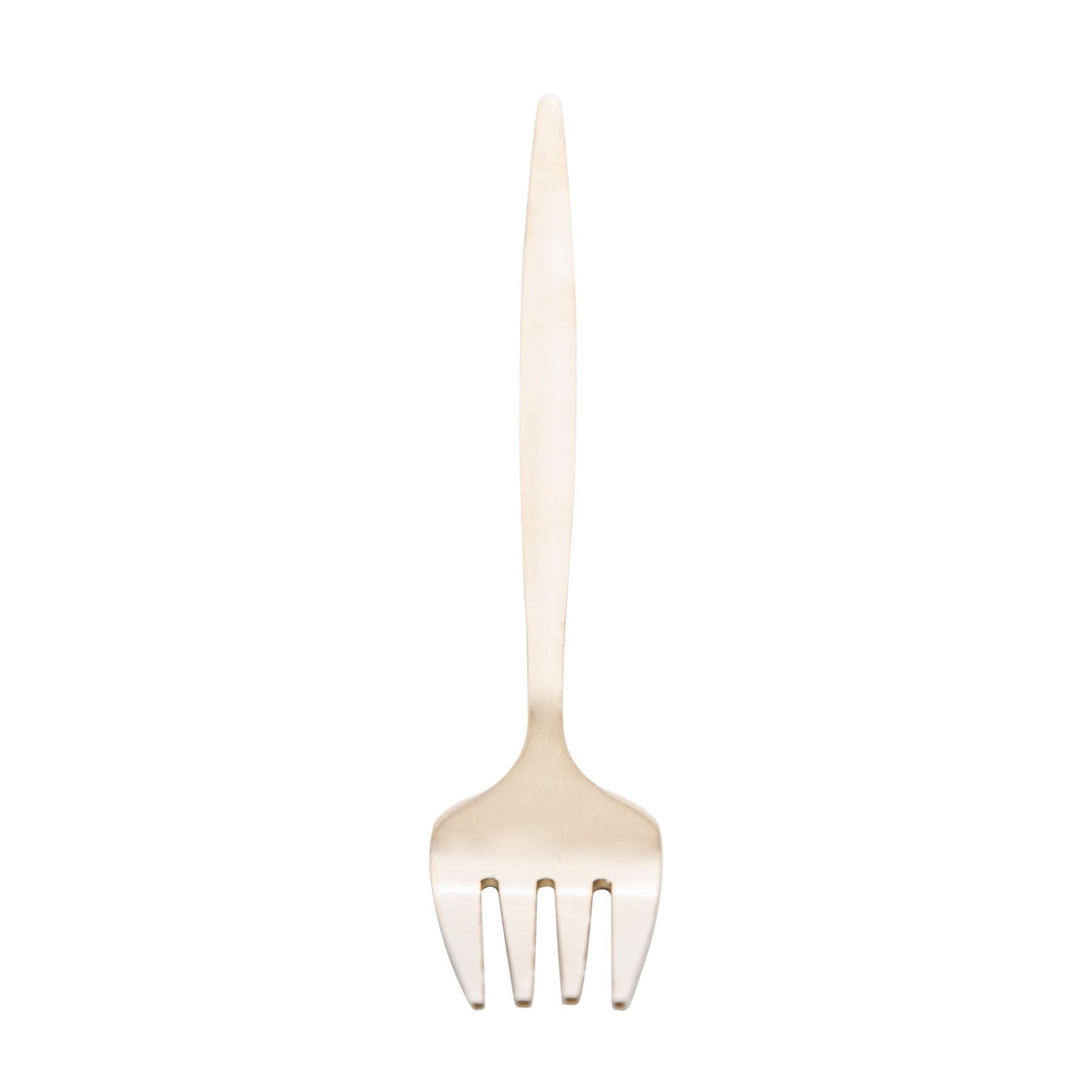 Jogo 6 Garfos para Mesa Opera Aço Inox Dourado 22cm