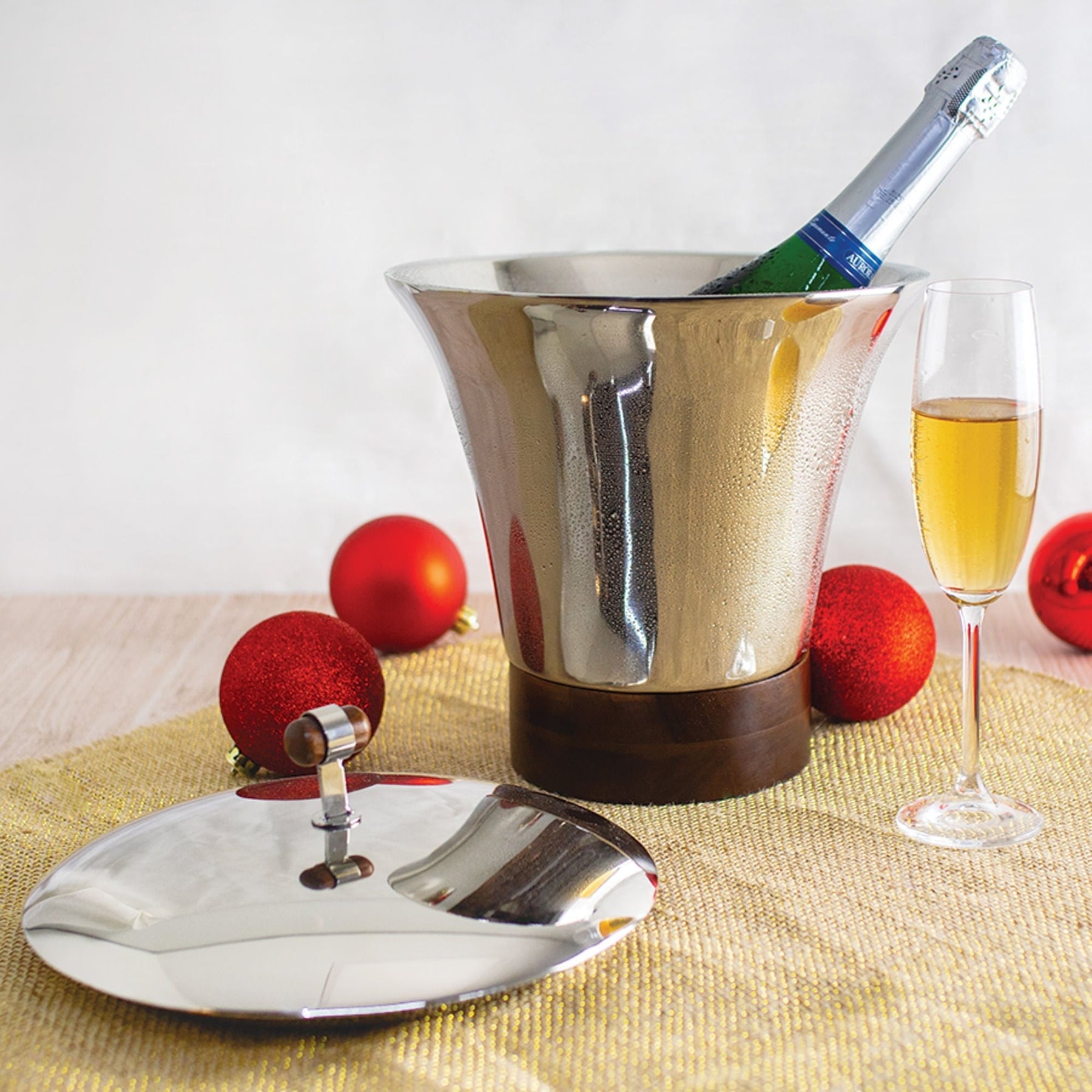 Jogo 6 Taças de Cristal Ecológica para Champagne Espumante Transparente 220ml