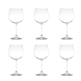 Jogo 6 Taças de Cristal Ecológica para Gin Transparente 570ml