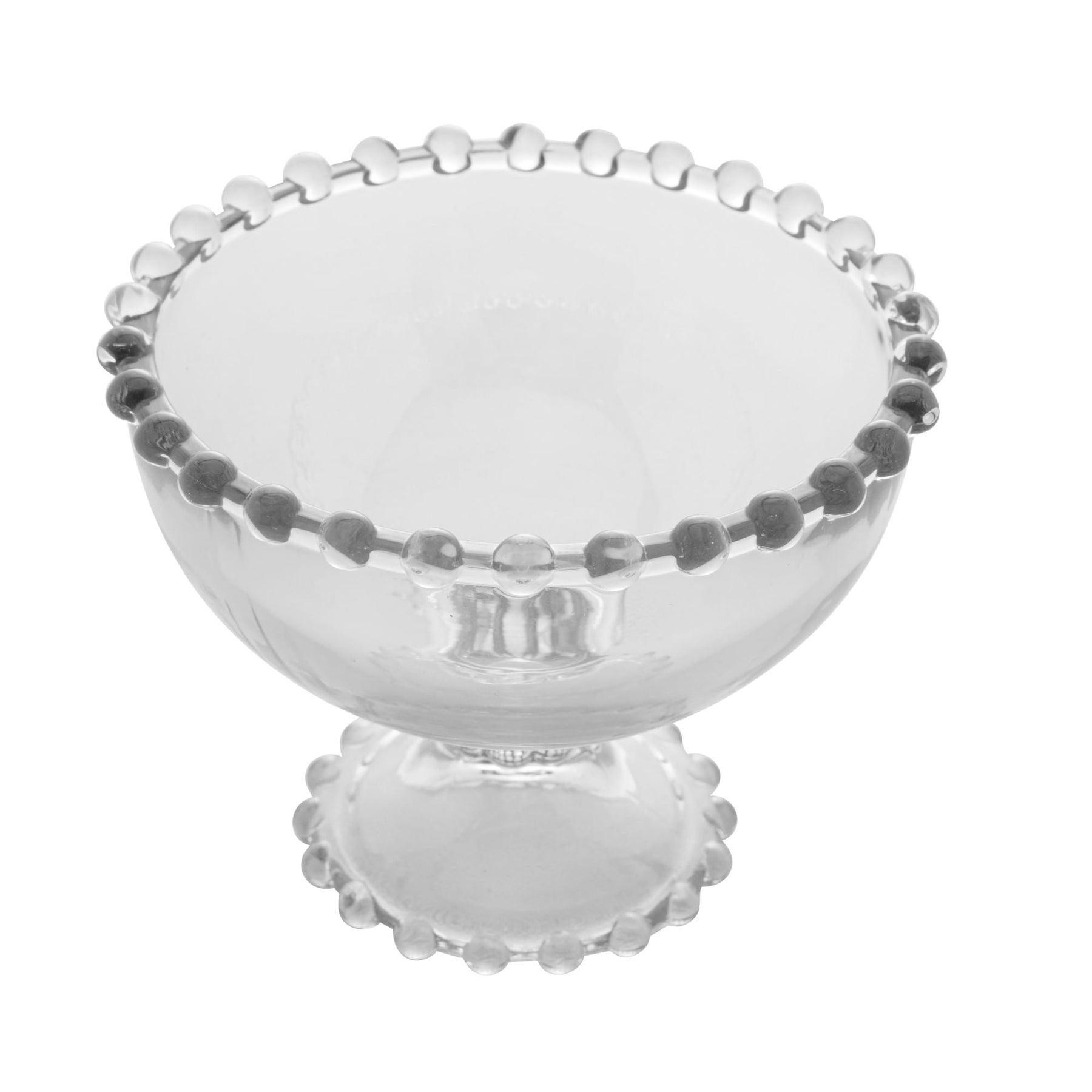 Jogo 6 Taças Para Sobremesa Cristal de Chumbo Pearl 11cm