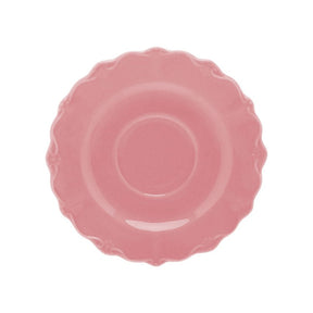 Jogo 6 Xicaras de Café com Pires em Porcelana Fancy Rose 90ml