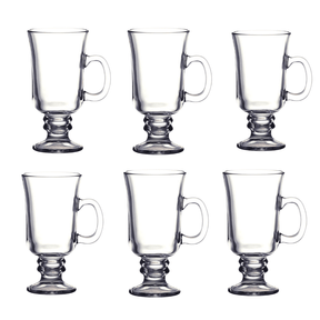 Jogo 6 xicaras Irish Coffee em Vidro 120ml