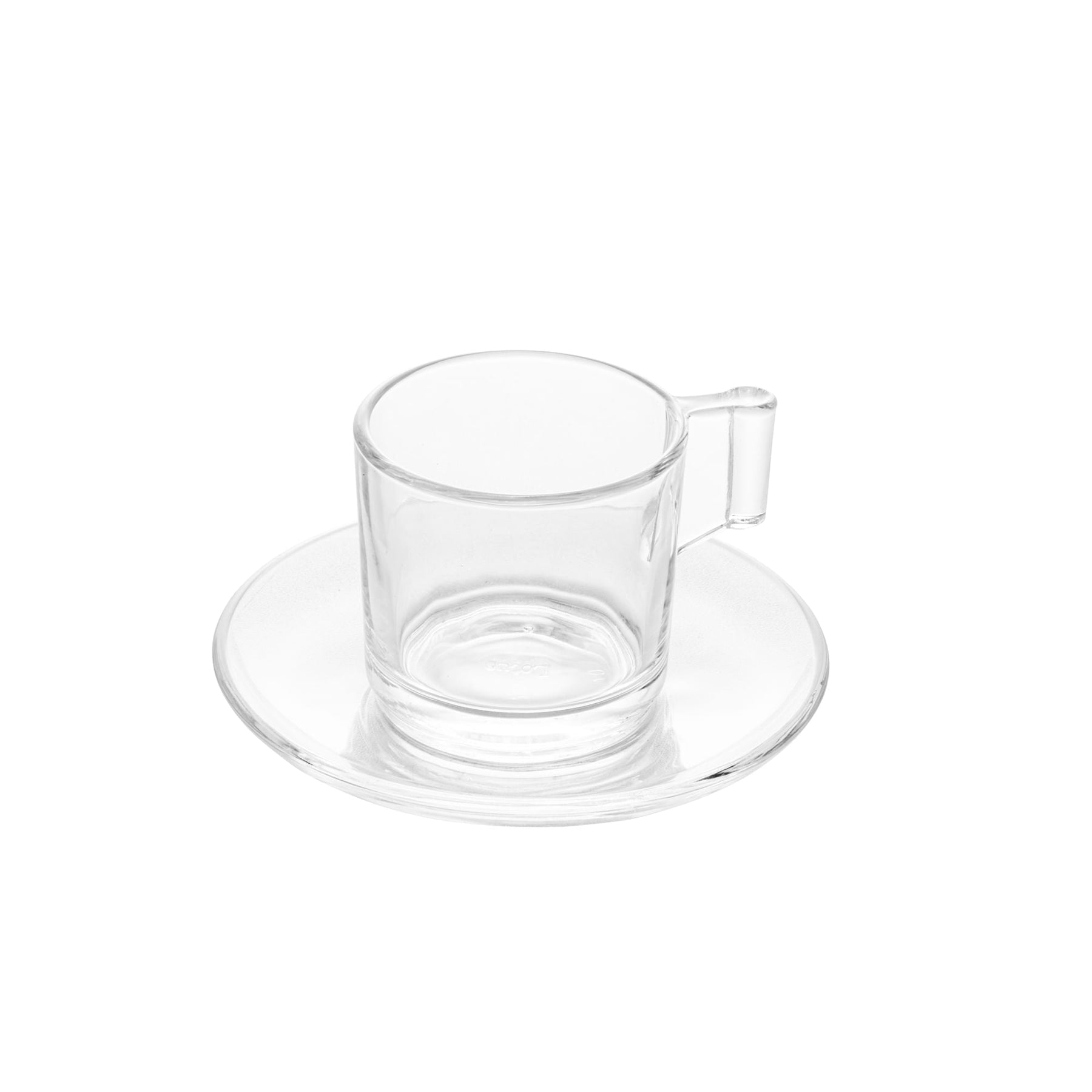 Jogo 6 Xícaras Para Café de Vidro Lotus 90ml