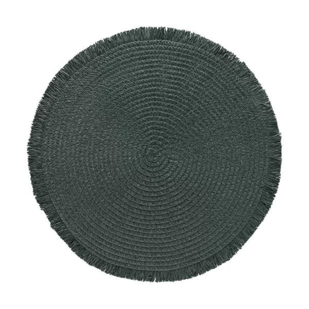 Jogo Americano Avulso Lana Verde Floresta 38cm