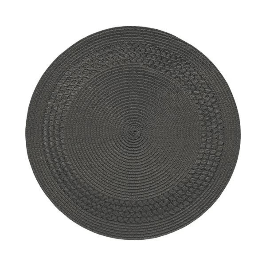 Jogo Americano Avulso Luna Tresse Carvão 38cm