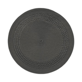 Jogo Americano Avulso Luna Tresse Carvão 38cm