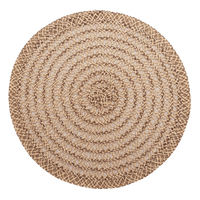 Jogo Americano Mesclado Flowered Marrom - 38 cm