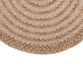 Jogo Americano Mesclado Flowered Marrom - 38 cm