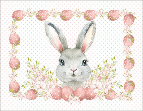 Jogo Americano Ovos Páscoa Coelho 45cm