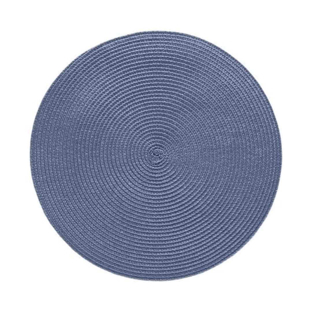 Jogo Americano Redondo Avulso Luna Azul Infinity 38cm