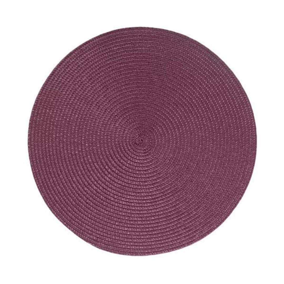 Jogo Americano Redondo Avulso Luna Licor de Cassis 38cm