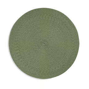 Jogo Americano Redondo Avulso Luna Olive 38cm