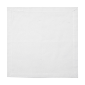 Jogo de 2 Guardanapos em Algodão Branco