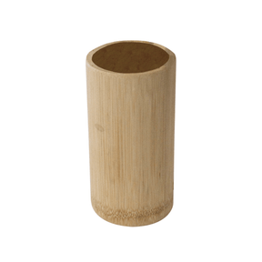Jogo de 3 Utensílios em Bambu com Suporte para Cozinha