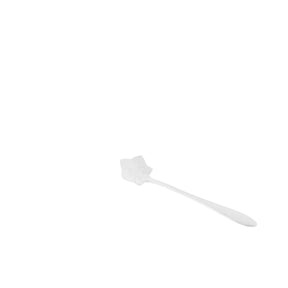 Jogo de Colheres em Aço Inox Estilo Flor 4 Peças