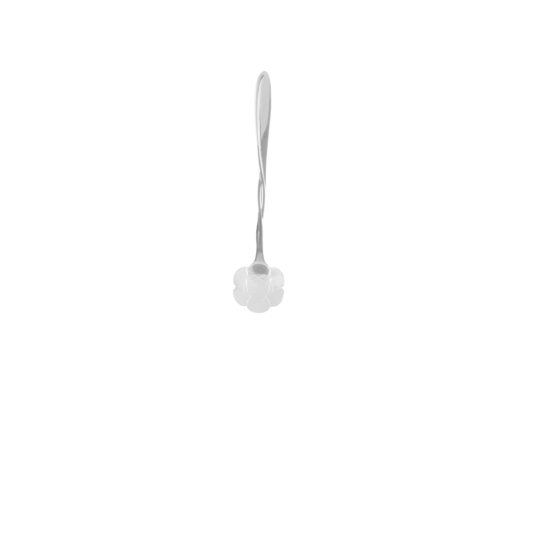 Jogo de Colheres em Aço Inox Estilo Flor 4 Peças