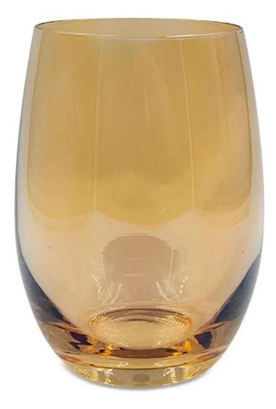 Jogo de Copos de Vidro Champanhe 6 peças 520ml