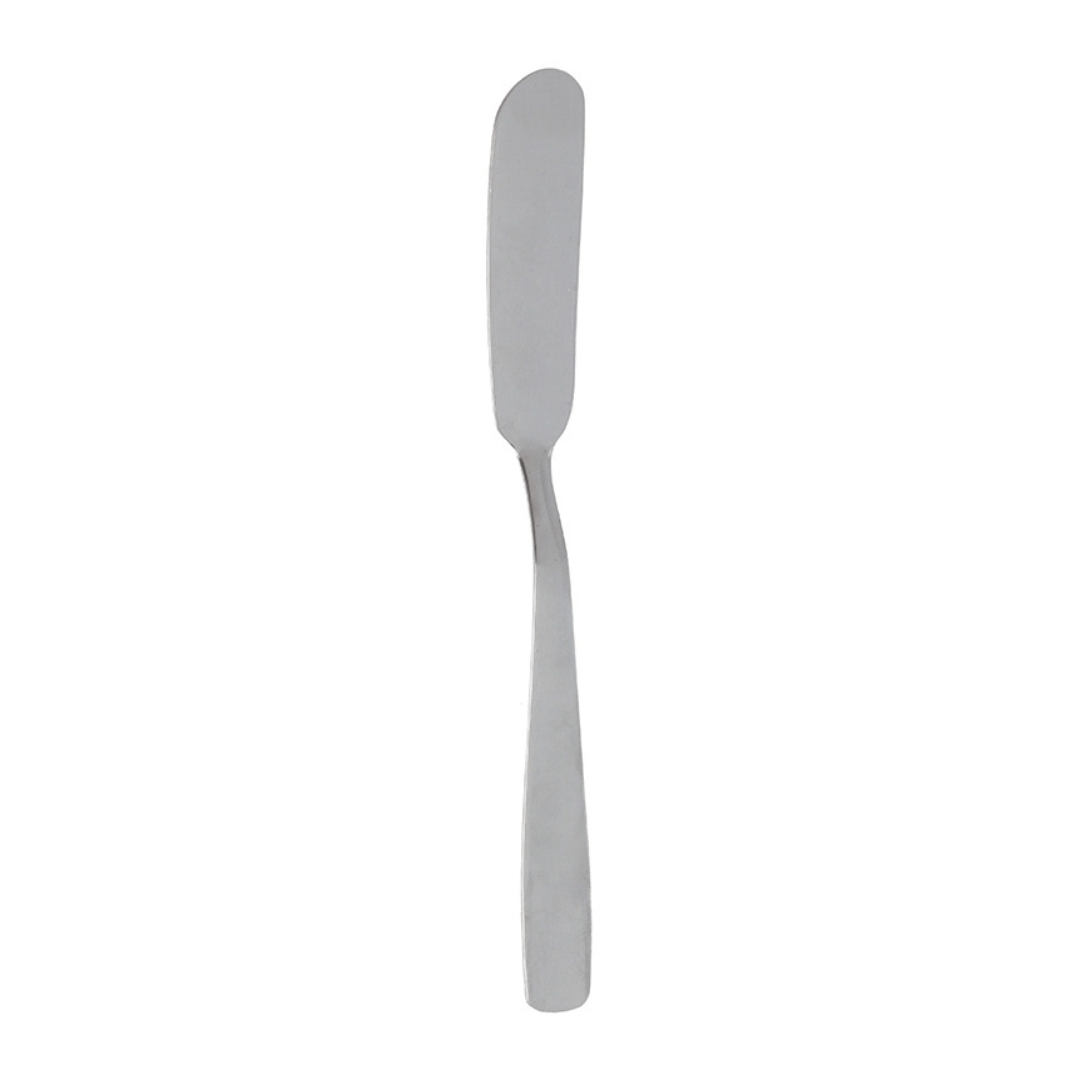 Jogo de Facas Espátula para Manteiga Inox 15cm 4 Peças