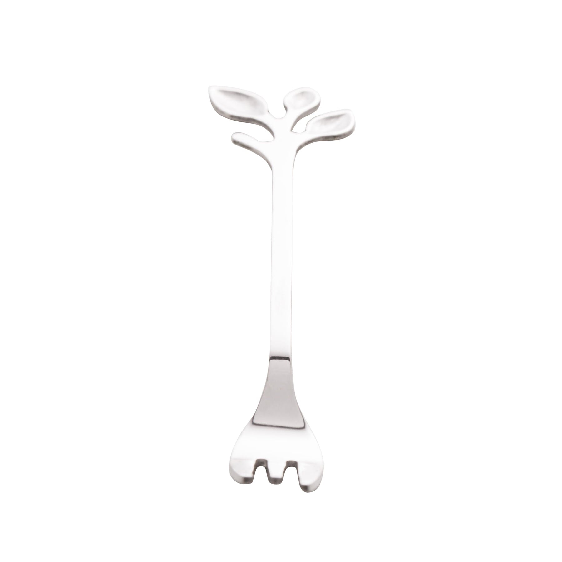Jogo de Garfos para Aperitivo em Aço Inox Leaves 4 Peças